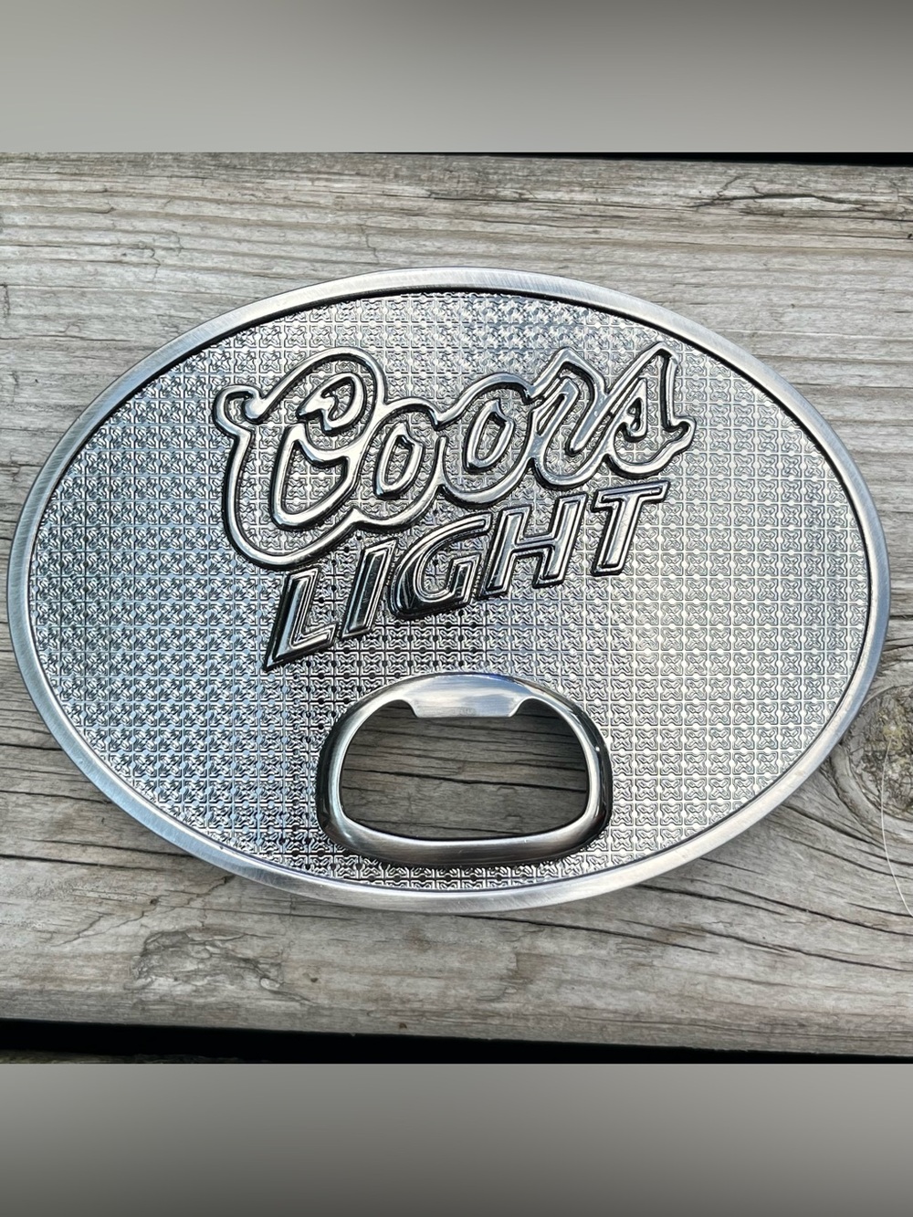Coors Light Belt Buckle